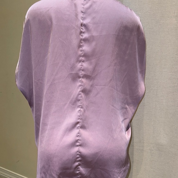 DO+BE Soft Purple Drape Blouse - Picture 3 of 5